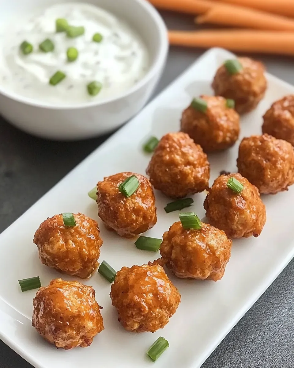 Buffalo Chicken Meatballs - Image 4