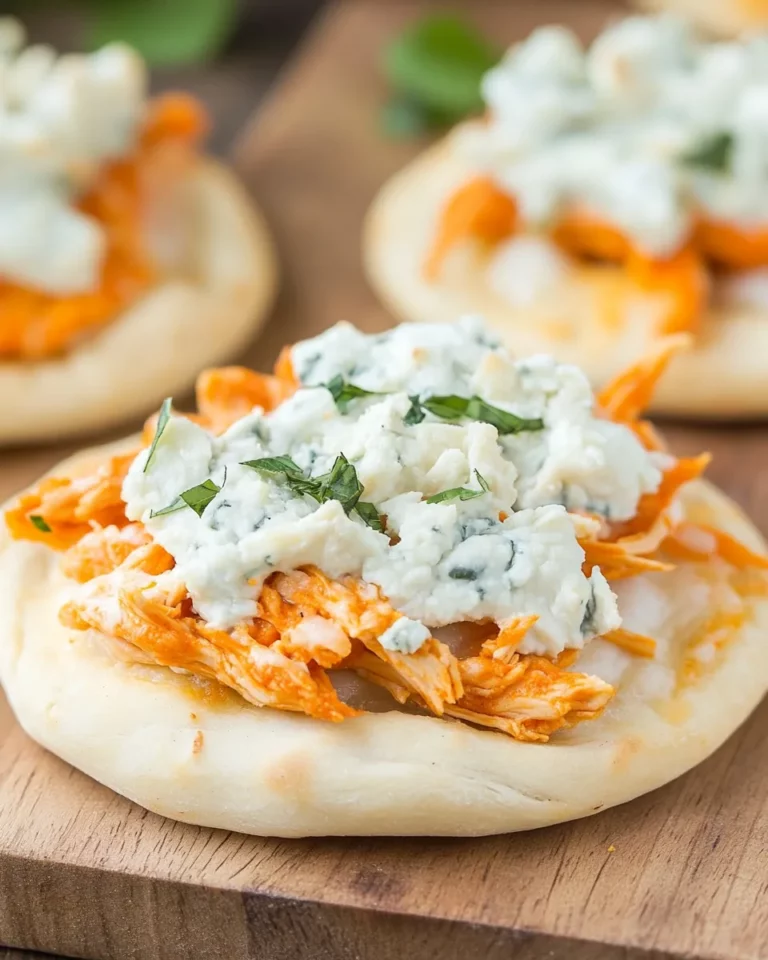 Buffalo Chicken Pizza Bites3