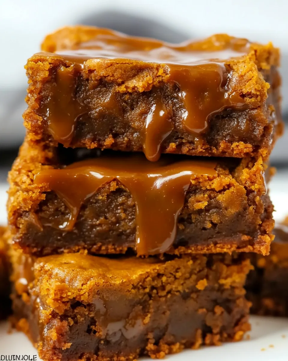 Caramel Pumpkin Blondies - Image 3