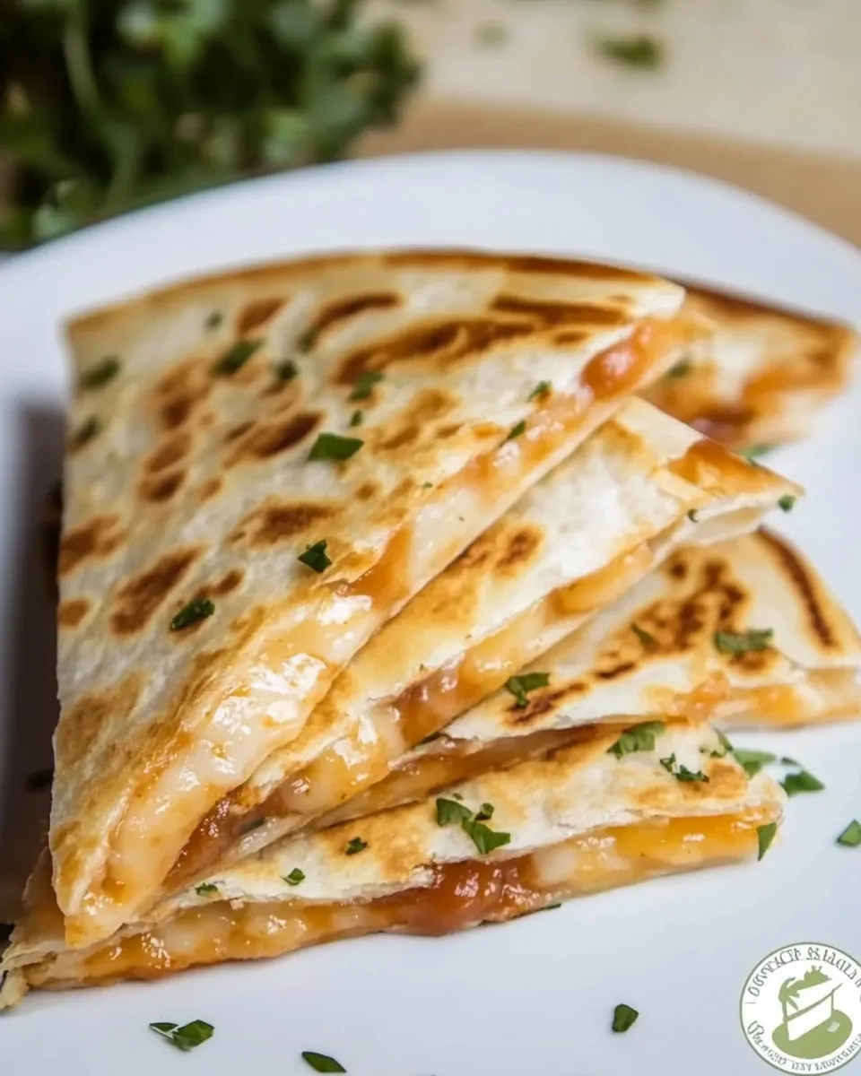 Cheesy BBQ Chicken Quesadillas - Image 2