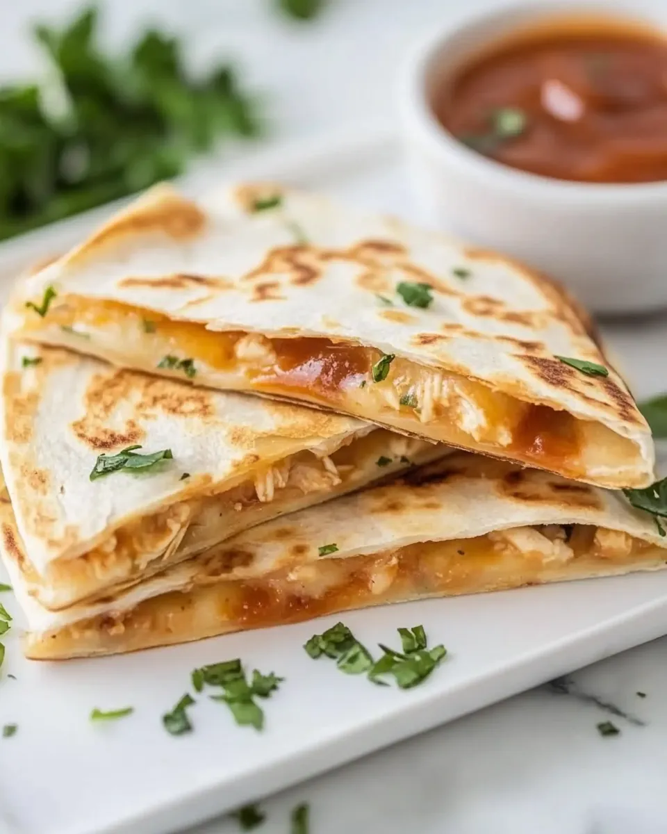 Cheesy BBQ Chicken Quesadillas - Image 4