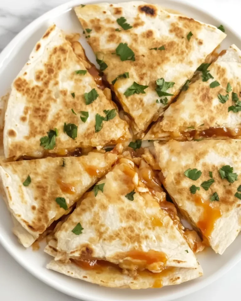 Cheesy Bbq Chicken Quesadillas4