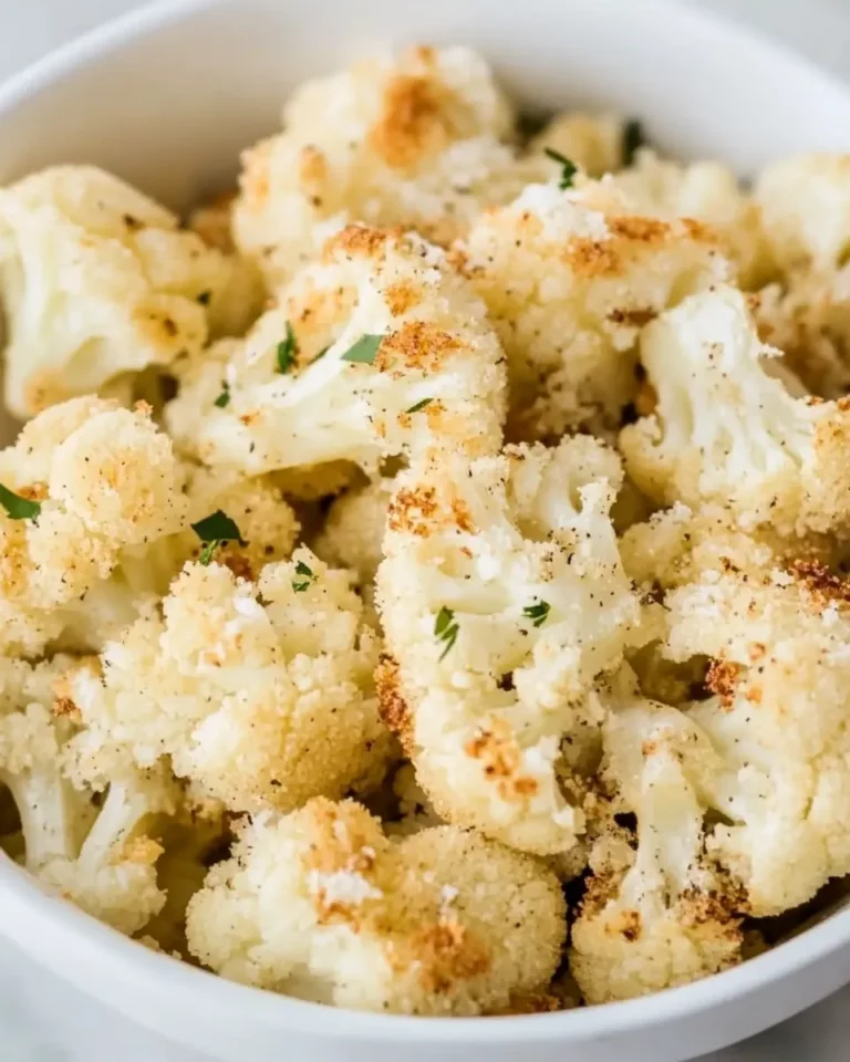 Cheesy Roasted Cauliflower Recipe1