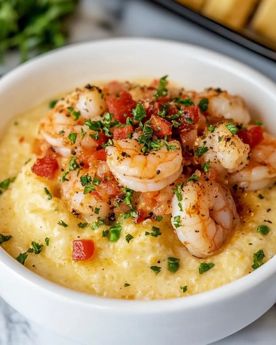 Cheesy Shrimp and Grits - Image 2