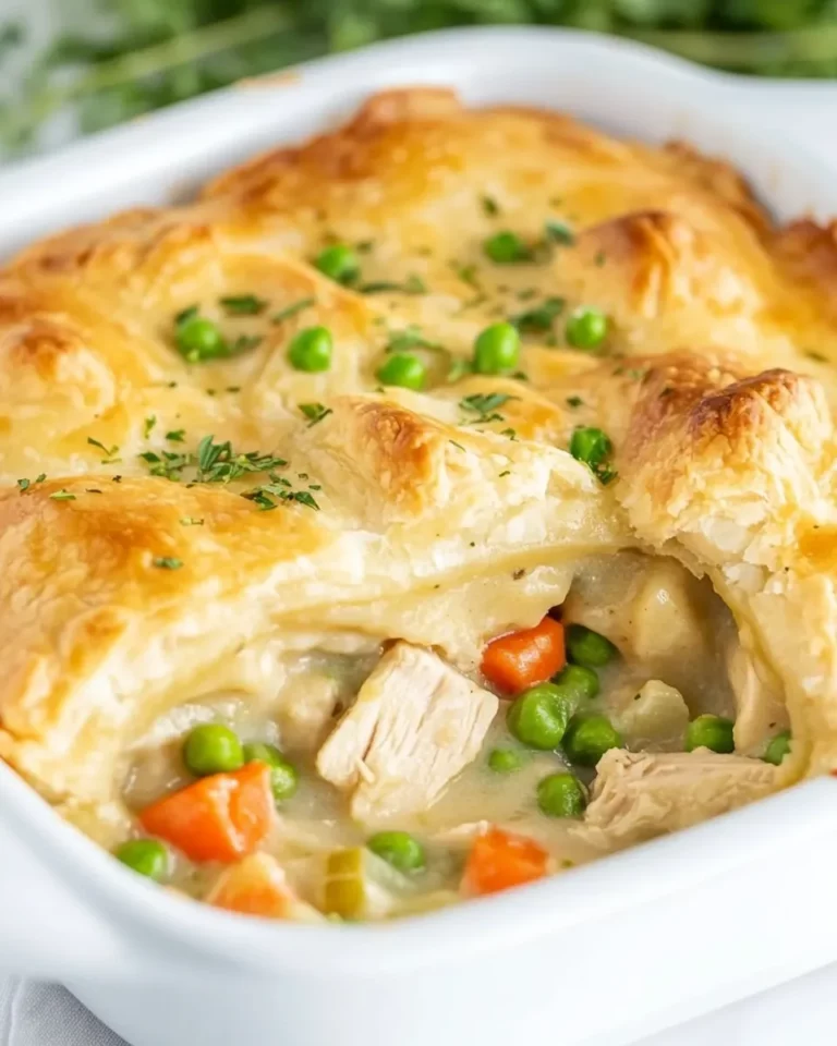 Chicken Pot Pie Casserole