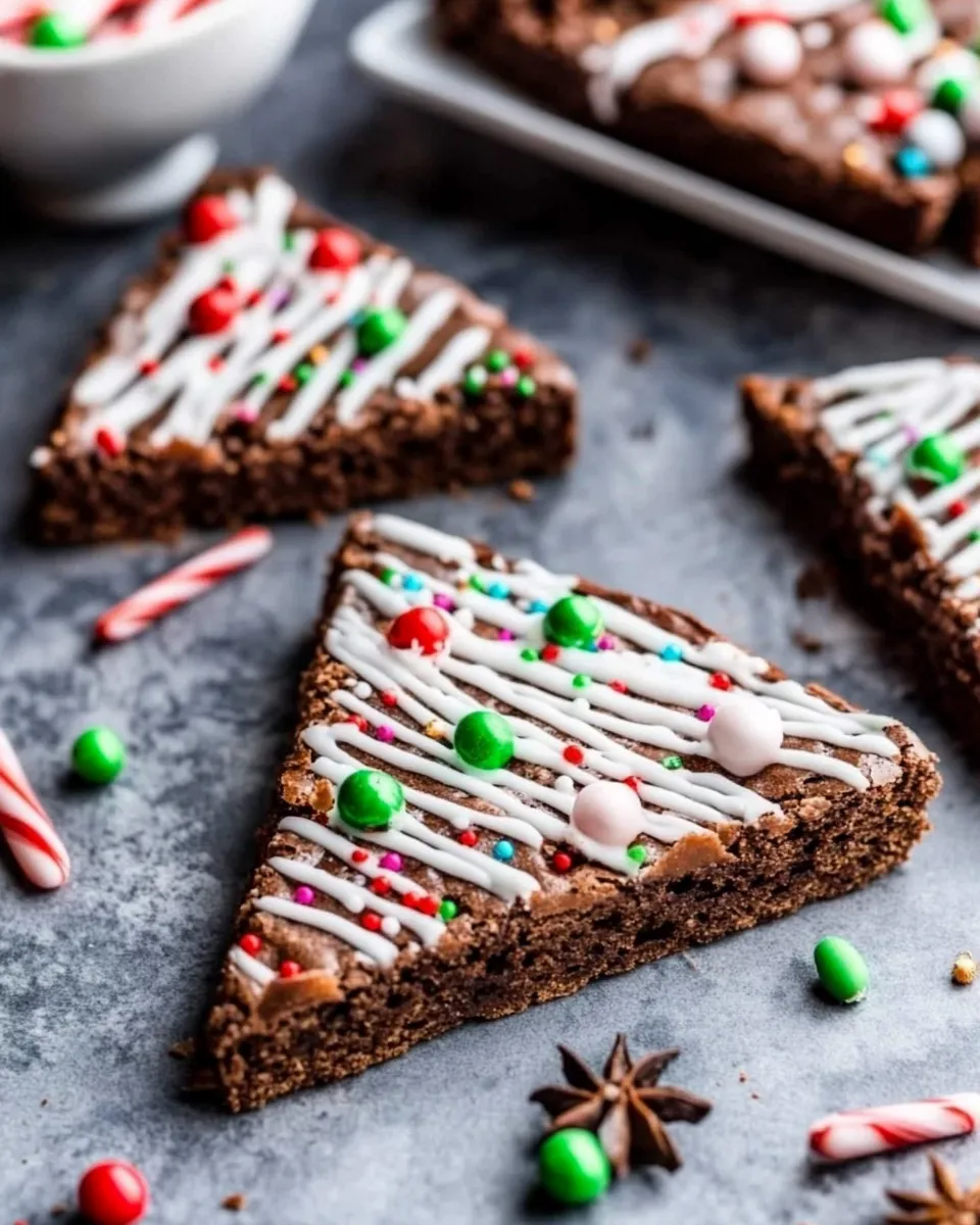 Christmas Tree Brownies - Image 4