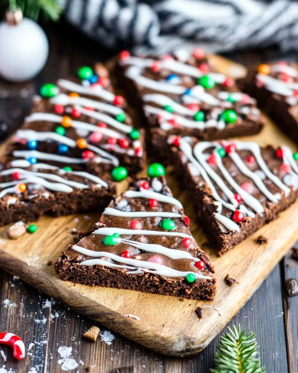 Christmas Tree Brownies - Image 3
