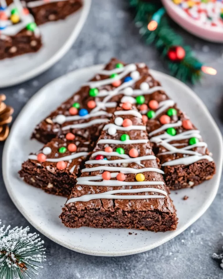Christmas Tree Brownies2
