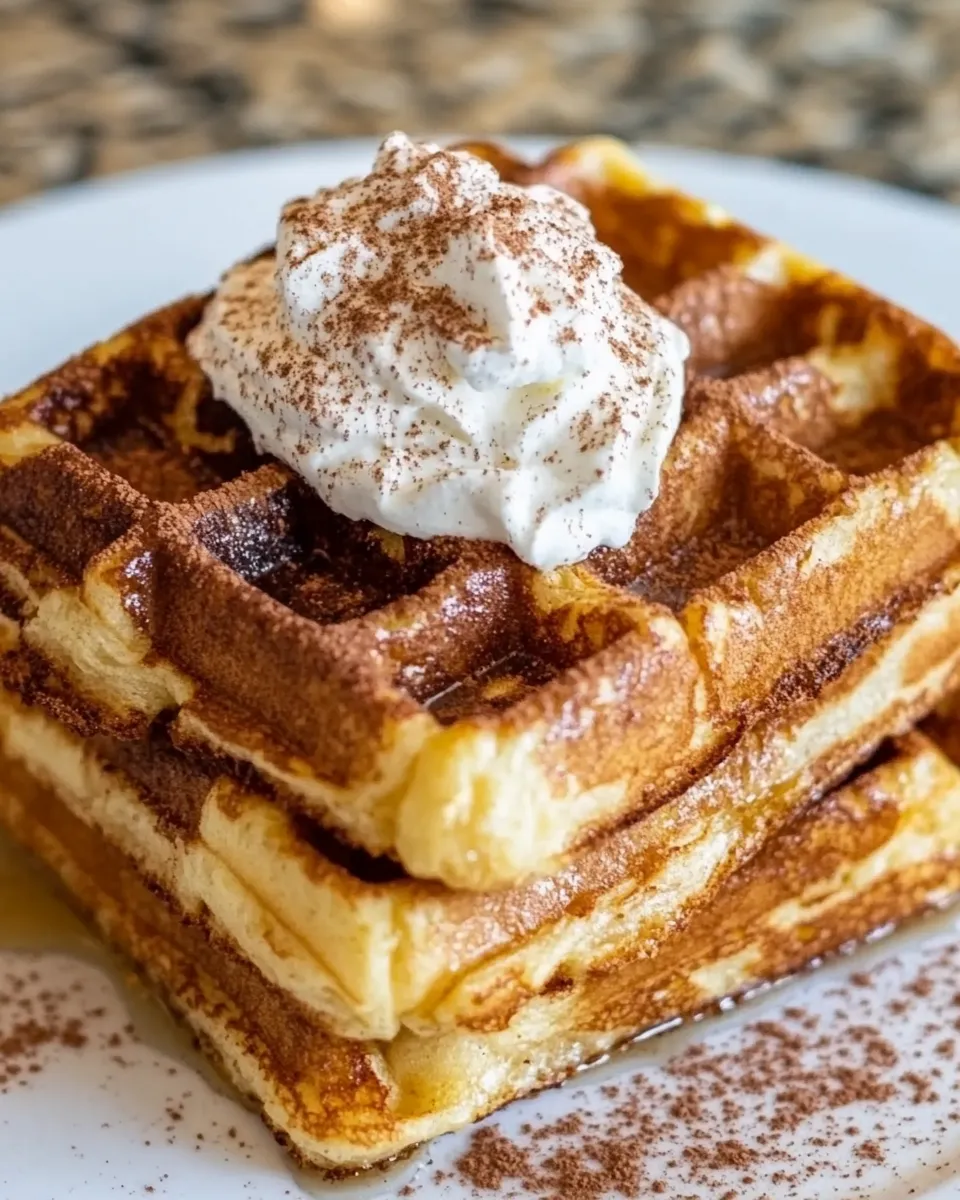 Cinnamon French Toast Waffles - Image 4