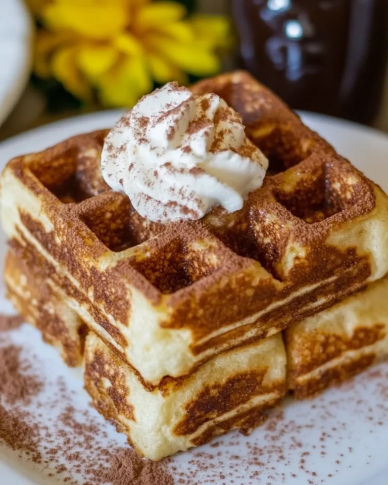 Cinnamon French Toast Waffles1