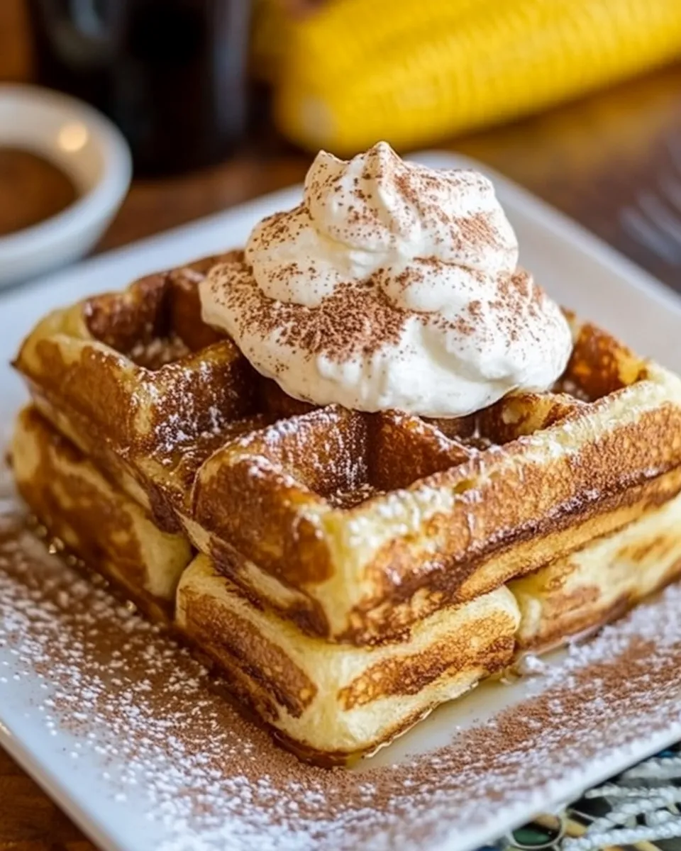 Cinnamon French Toast Waffles - Image 2