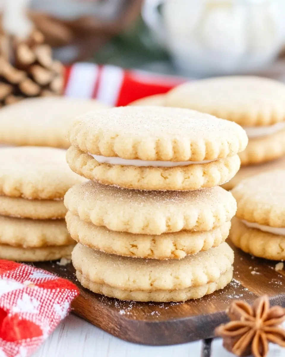 Cinnamon Spritz Sandwich Cookies - Image 3