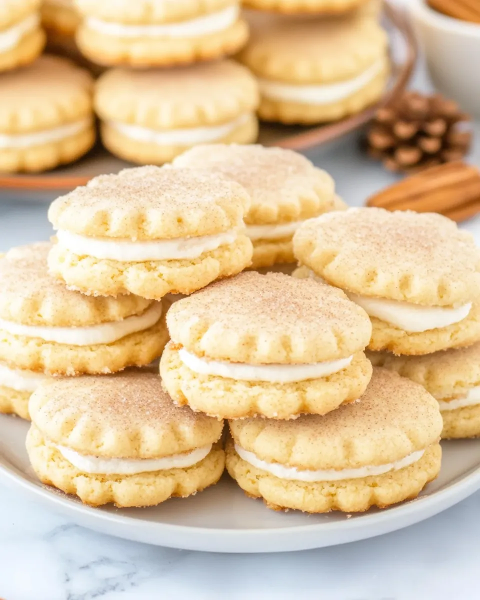 Cinnamon Spritz Sandwich Cookies - Image 2