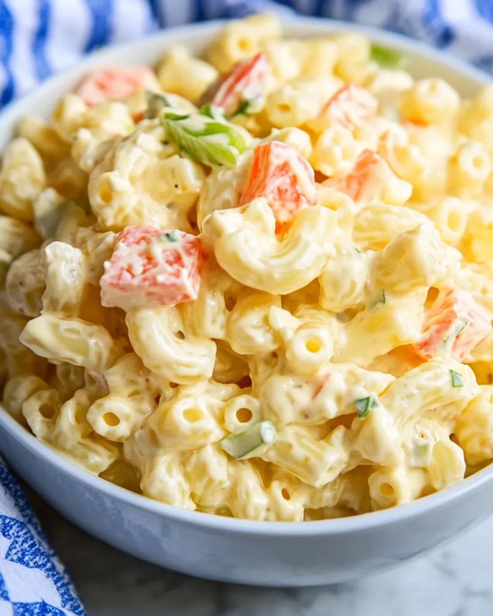 Classic Macaroni Salad