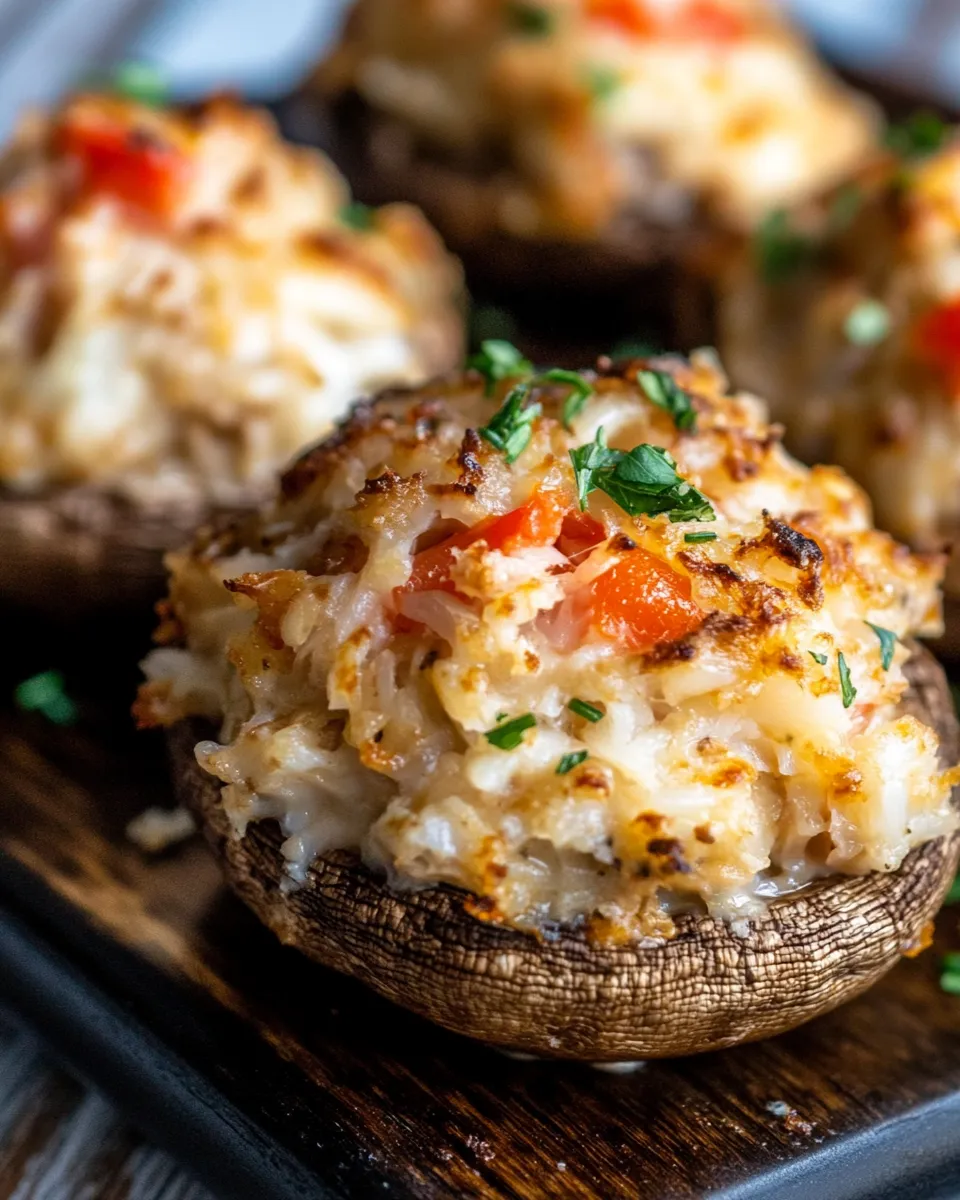 Crab Stuffed Mushrooms - Image 2