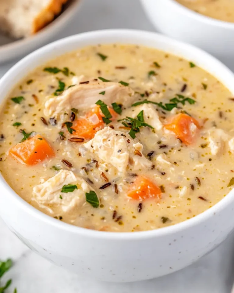 Creamy Chicken And Wild Rice Soup2