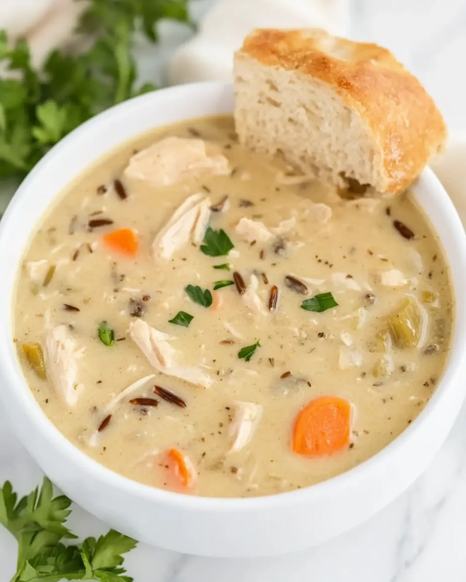 Creamy Chicken and Wild Rice Soup - Image 2