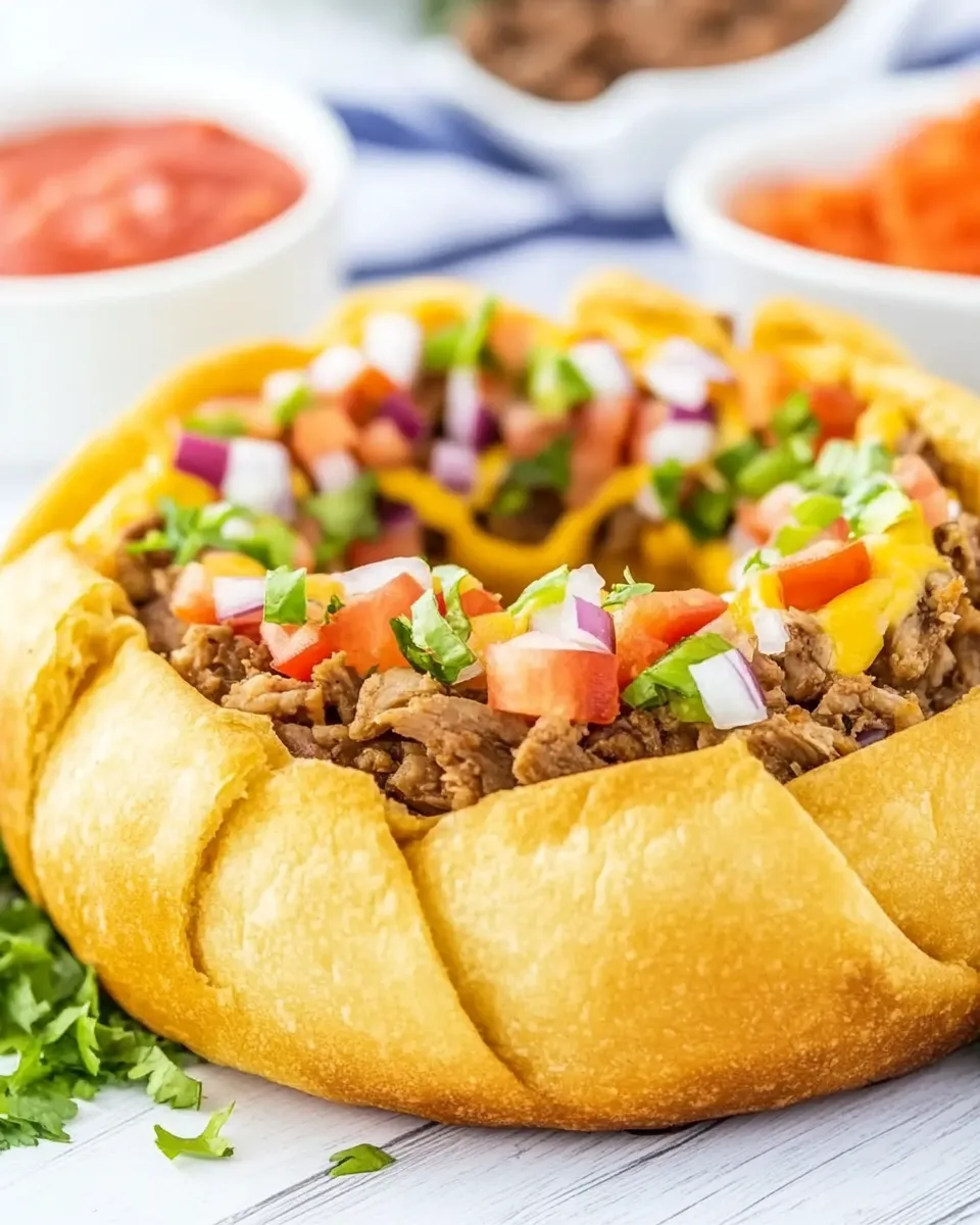 Crescent Roll Taco Ring - Image 3