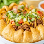 Crescent Roll Taco Ring2