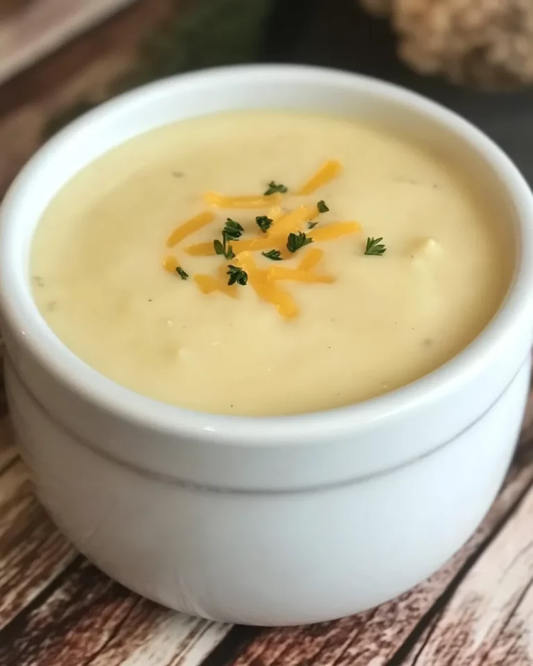 Crock Pot Cheesy Cauliflower Soup1