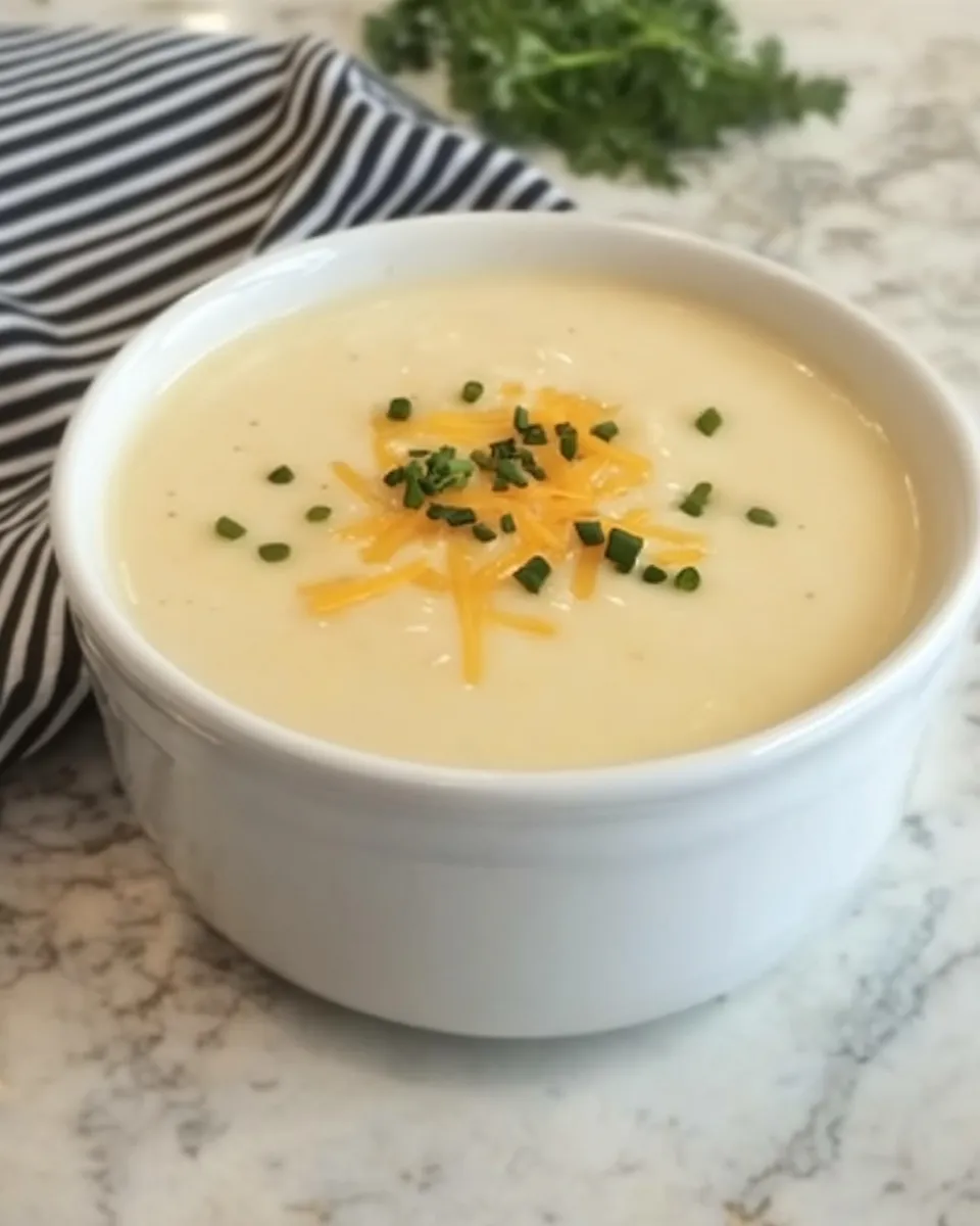 Crock Pot Cheesy Cauliflower Soup - Image 4