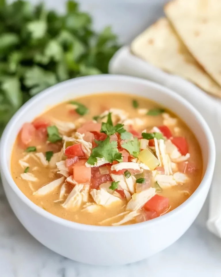 Crock Pot Chicken Tortilla Soup
