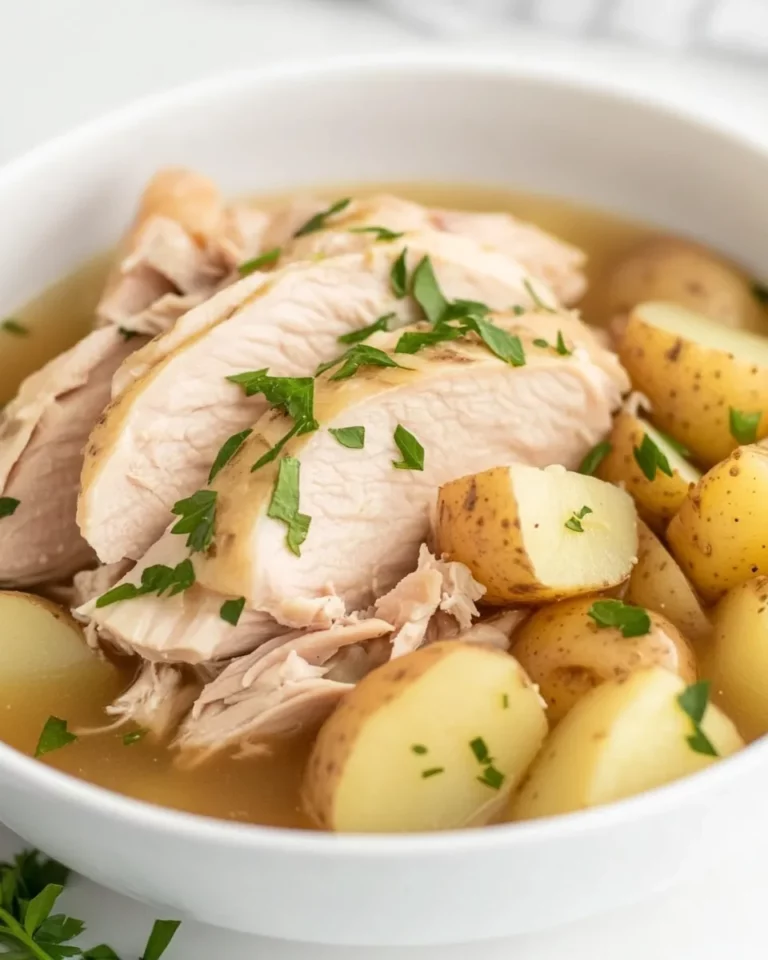 Crock Pot Turkey And Potatoes4