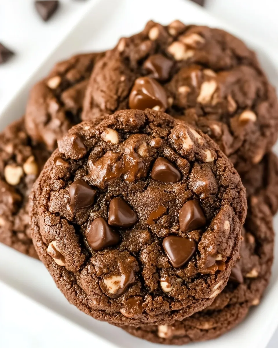 Double Chocolate Brownie Cookies - Image 4