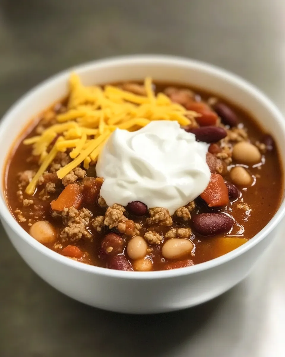 Easy Three Bean Turkey Chili - Image 2