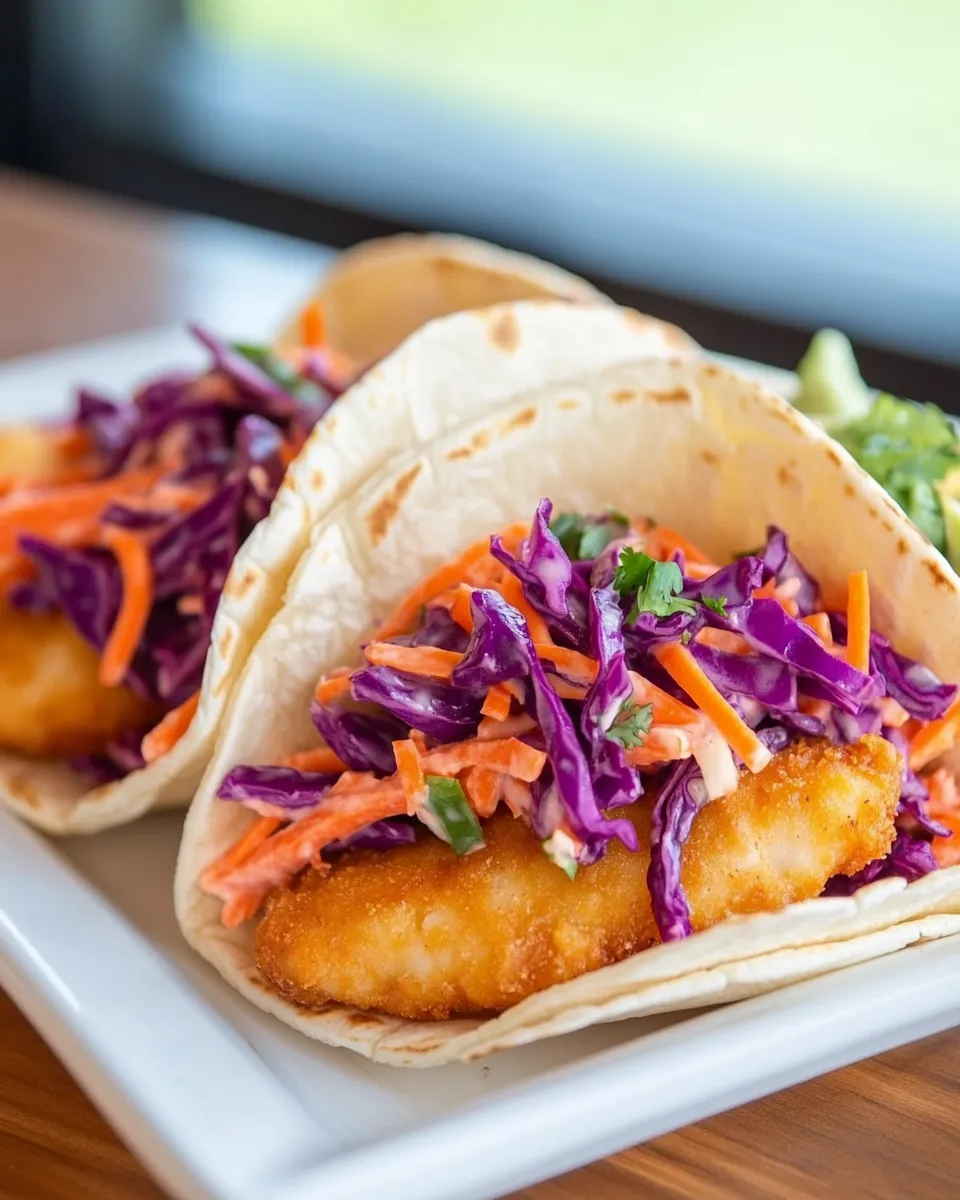 Fish Tacos with Red Cabbage Slaw - Image 5