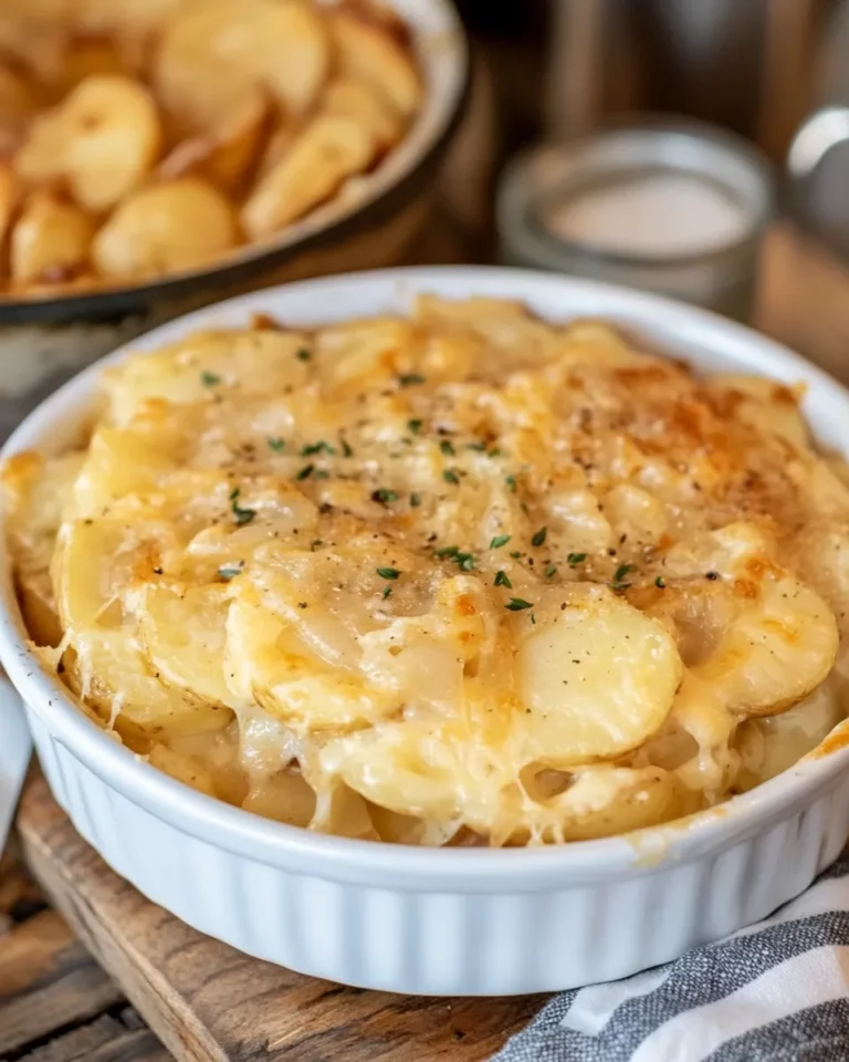 French Onion Scalloped Potatoes