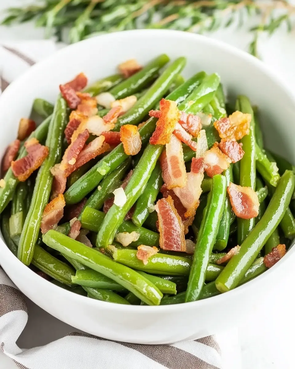 Green Beans with Bacon - Image 3