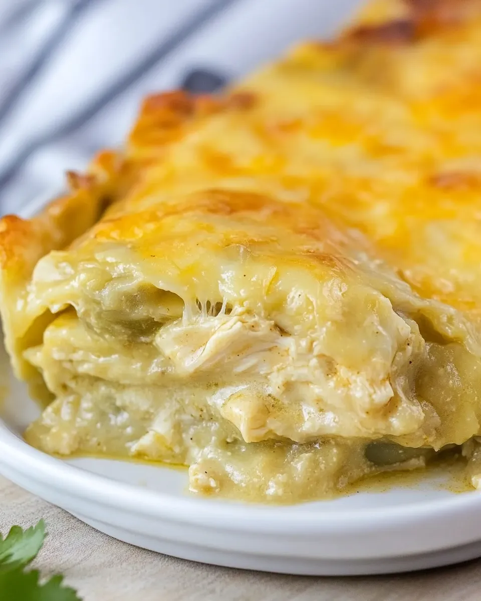 Green Chili Chicken Enchilada Casserole - Image 2