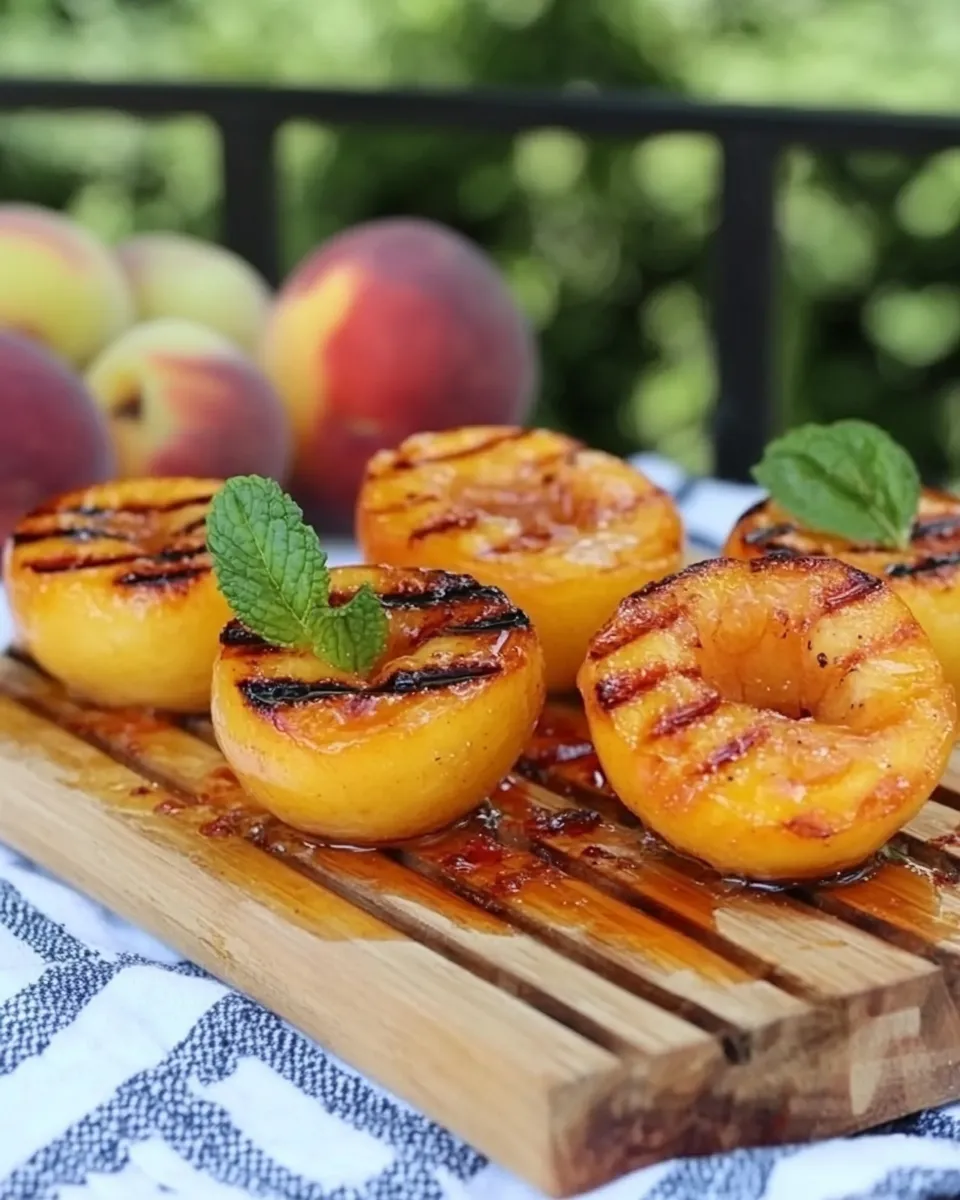 Grilled Peaches - Image 5