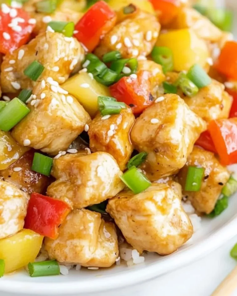 Hawaiian Chicken Bites