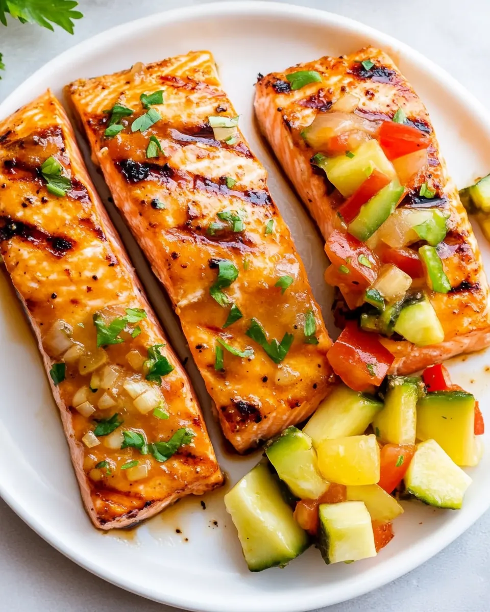 Hawaiian Grilled Salmon Fillets - Image 5