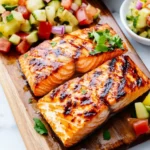 Hawaiian Grilled Salmon Fillets4