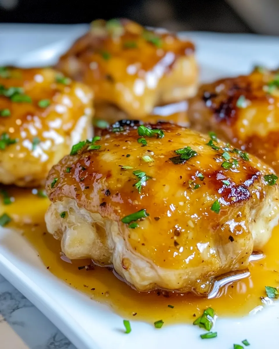 Honey Garlic Chicken Thighs - Image 4