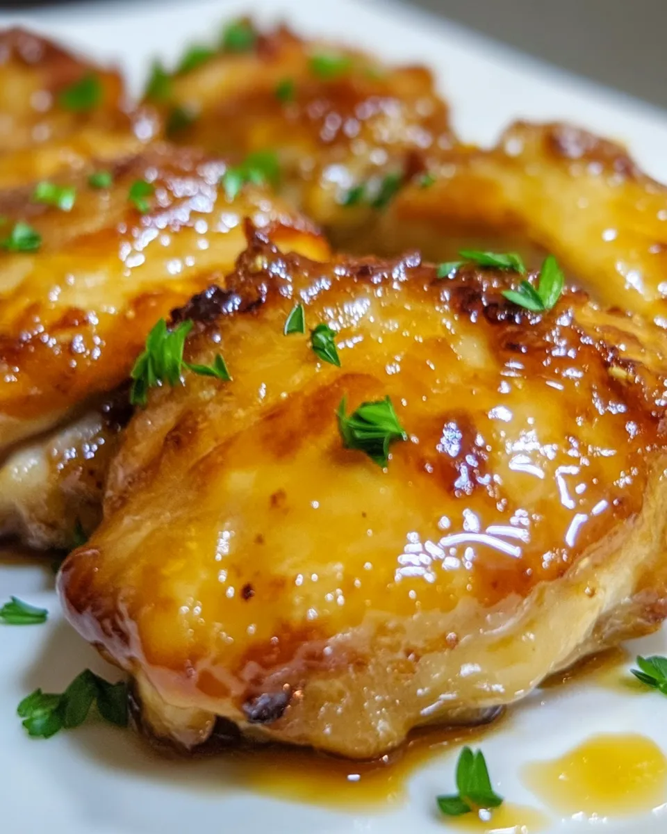 Honey Garlic Chicken Thighs - Image 3
