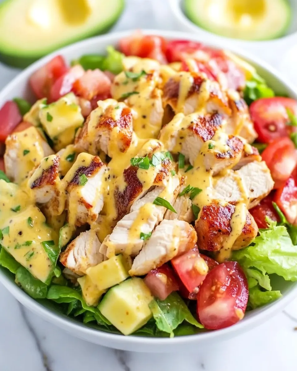 Honey Mustard Chicken Salad - Image 3