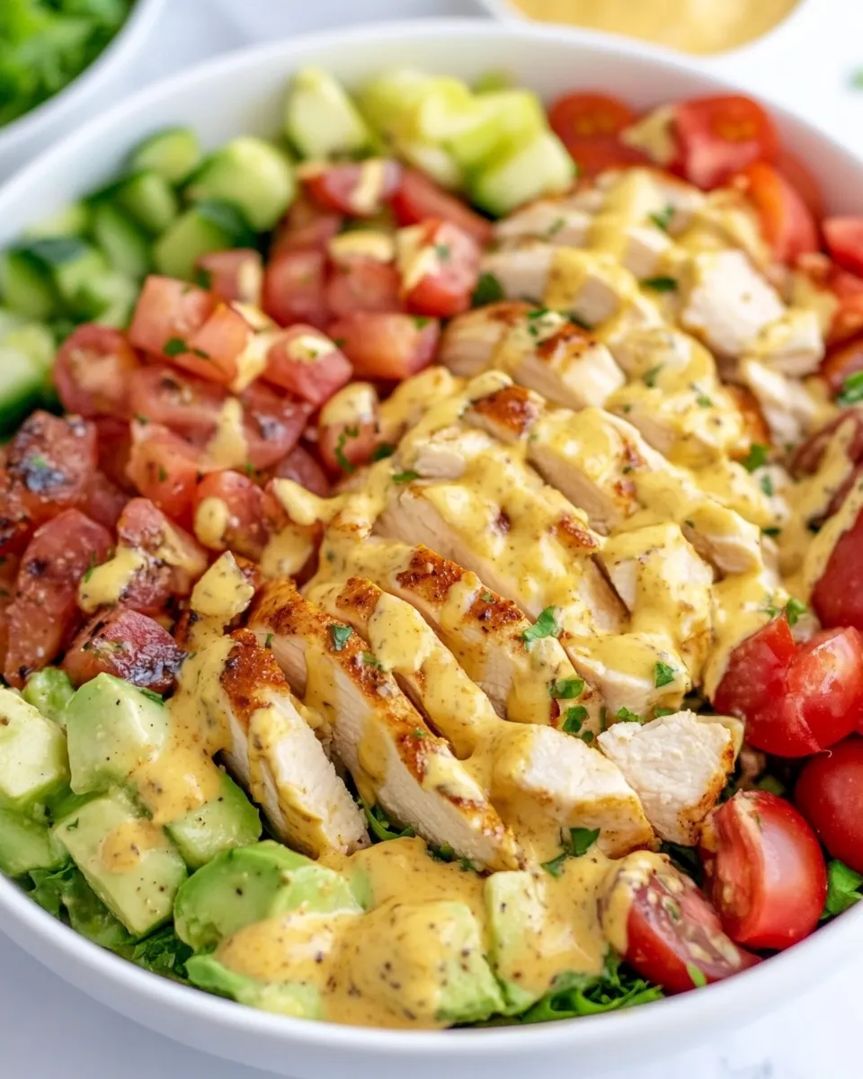 Honey Mustard Chicken Salad - Image 4