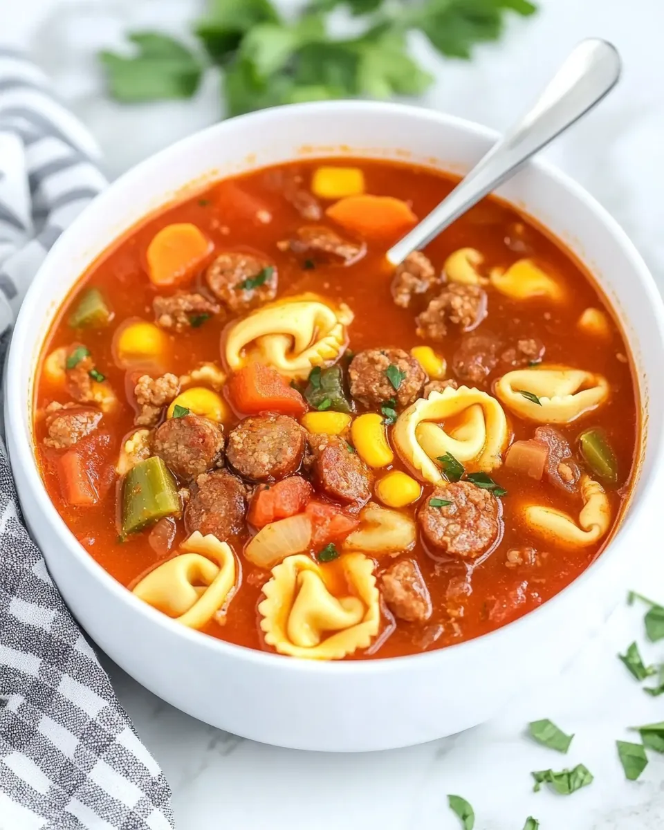 Instant Pot Tortellini Soup with Italian Sausage - Image 6