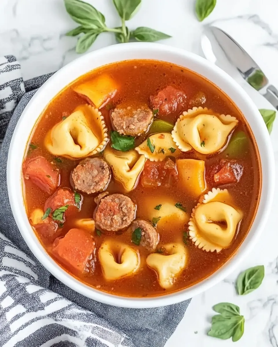 Instant Pot Tortellini Soup with Italian Sausage - Image 5