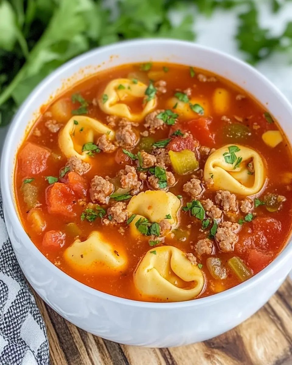 Instant Pot Tortellini Soup with Italian Sausage - Image 2