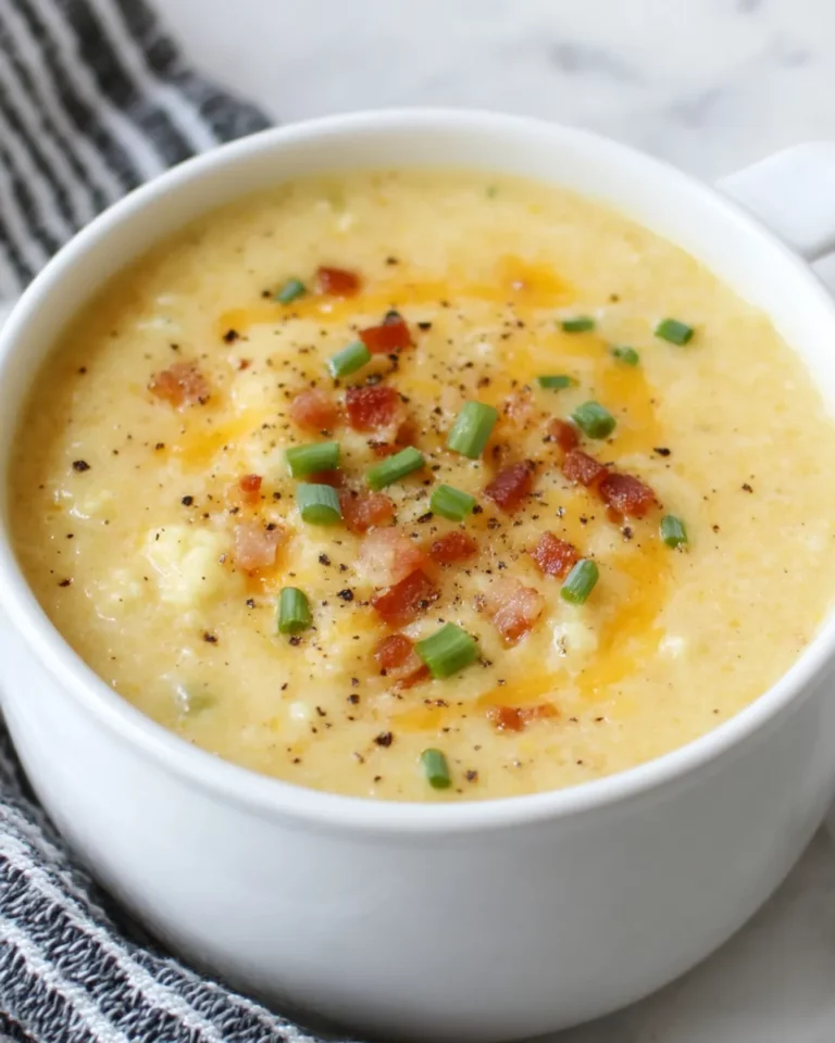 Low Carb Cheesy Bacon Cauliflower Chowder1