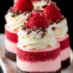 Mini Raspberry Mousse Cakes