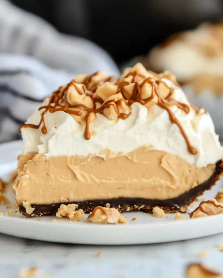 No Bake Peanut Butter Pie1