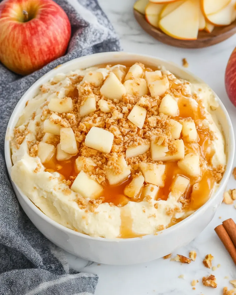 No Bake Apple Cheesecake Dip - Image 3