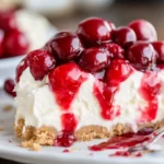 No Bake Cherry Cheesecake1 1