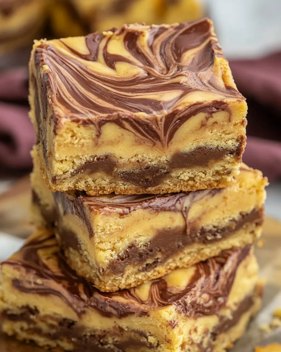 Nutella Swirled Pumpkin Bars - Image 4